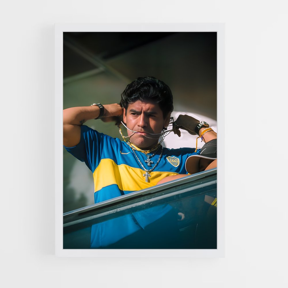 Poster La Légende en Bleu et Jaune (vue 3)